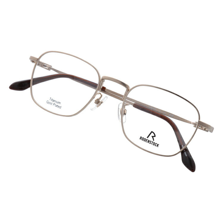【国内正規品】ローデンストック メガネフレーム 伊達メガネ RODENSTOCK R2017-A 50サイズ スクエア ユニセックス メンズ レディース 日本製