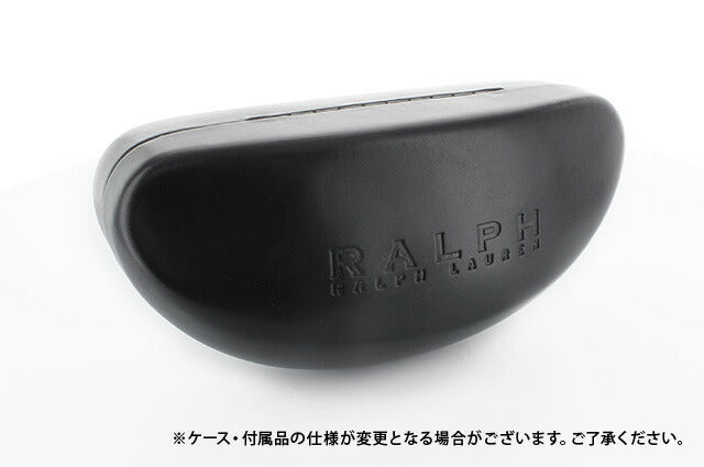 訳あり・フレームのみ ラルフローレン サングラス アジアンフィット RALPH LAUREN RA5152 501/11 60サイズ オーバル型 クロブチ 黒縁 アウトレット品 ユニセックス メンズ レディース