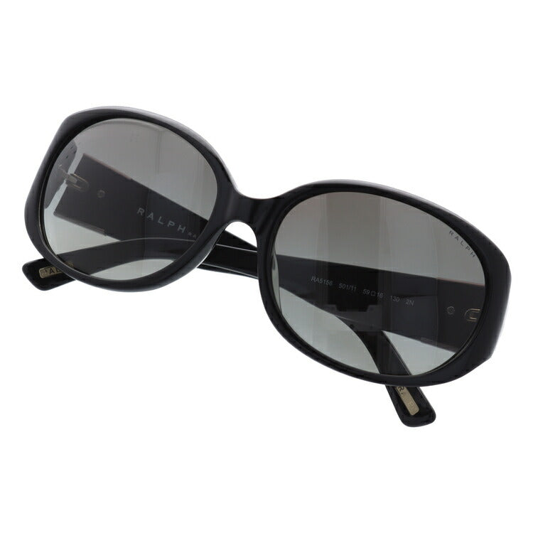 【訳あり】【国内正規品】ラルフローレン サングラス Ralph Lauren RA5156 501/11 59 ブラック/スモークグラデーション レディース UVカット ラッピング無料