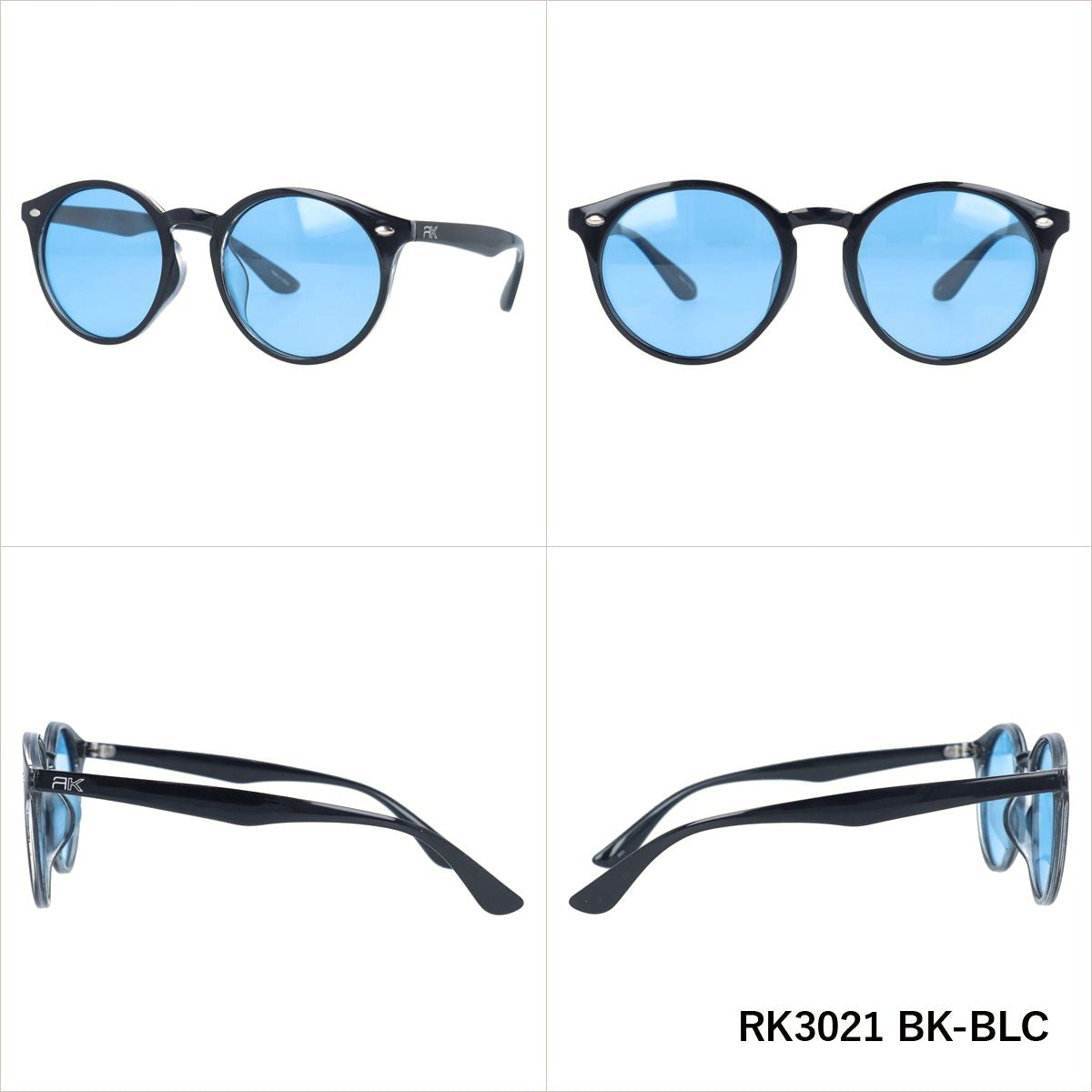 【訳あり】ラスケー 調光 偏光 サングラス カラーレンズ メンズ レディース UVカット RUSS-K ブランド RK3021 51 ボストン | 紫外線 対策 おすすめ 人気 プレゼント 運転 ドライブ レジャー キャンプ アウトドア 釣り フィッシング 海 川 山 春 夏 秋 冬 ランニング