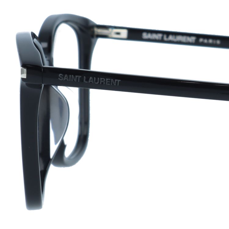 サン・ローラン パリ メガネフレーム 伊達メガネ アジアンフィット SAINT LAURENT PARIS SL 453/F 001 55サイズ ウェリントン型 イヴ・サンローラン サンローラン パリ ユニセックス メンズ レディース