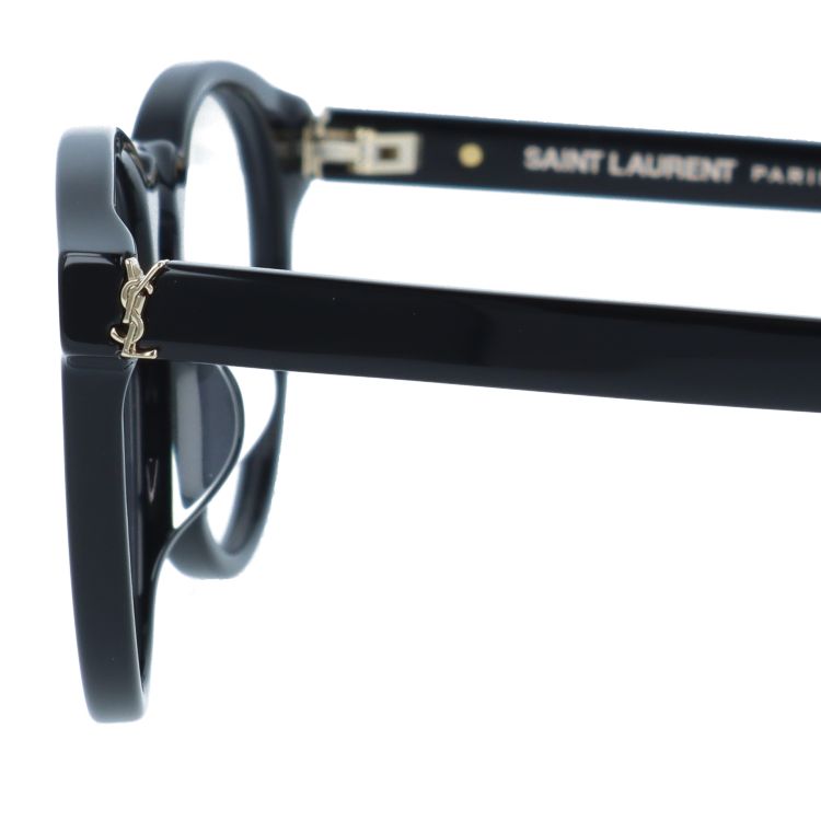 サン・ローラン パリ メガネフレーム 伊達メガネ アジアンフィット SAINT LAURENT PARIS SL M122/F 001 50サイズ ボストン型 イヴ・サンローラン サンローラン パリ ユニセックス メンズ レディース