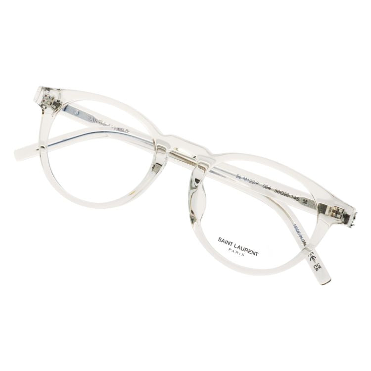 サン・ローラン パリ メガネフレーム 伊達メガネ アジアンフィット SAINT LAURENT PARIS SL M122/F 004 50サイズ ボストン型 イヴ・サンローラン サンローラン パリ ユニセックス メンズ レディース