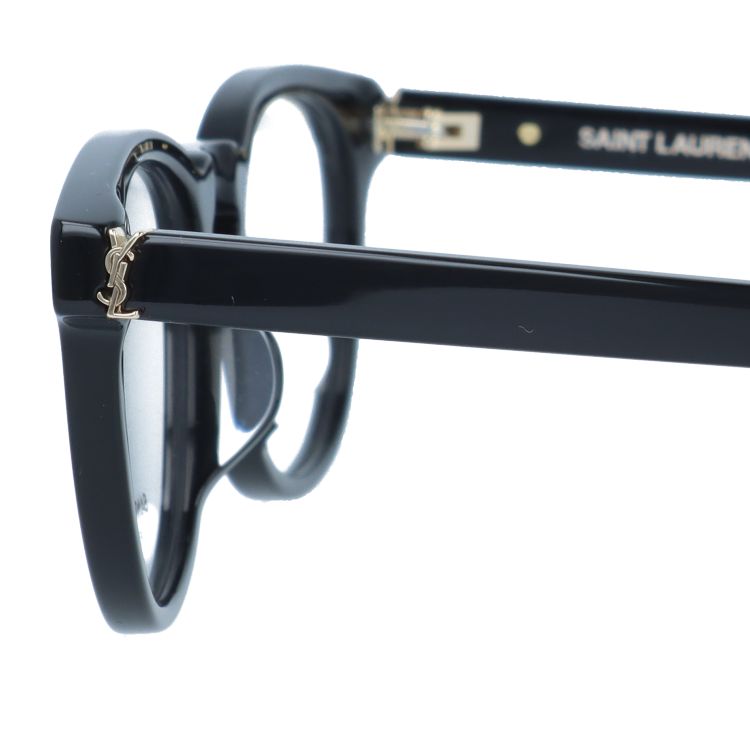 サン・ローラン パリ メガネフレーム 伊達メガネ アジアンフィット SAINT LAURENT PARIS SL M123/F 001 51サイズ オーバル型 イヴ・サンローラン サンローラン パリ ユニセックス メンズ レディース