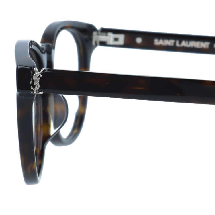 サン・ローラン パリ メガネフレーム 伊達メガネ アジアンフィット SAINT LAURENT PARIS SL M123/F 002 51サイズ オーバル型 イヴ・サンローラン サンローラン パリ ユニセックス メンズ レディース