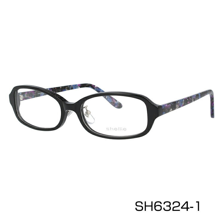 メガネ 眼鏡 度付き 度なし おしゃれ shellie シェリー SH 6324 全3色 52サイズ スクエア型 レディース 女性 UVカット 紫外線 ブランド サングラス 伊達 ダテ｜老眼鏡・PCレンズ・カラーレンズ・遠近両用対応可能 ラッピング無料