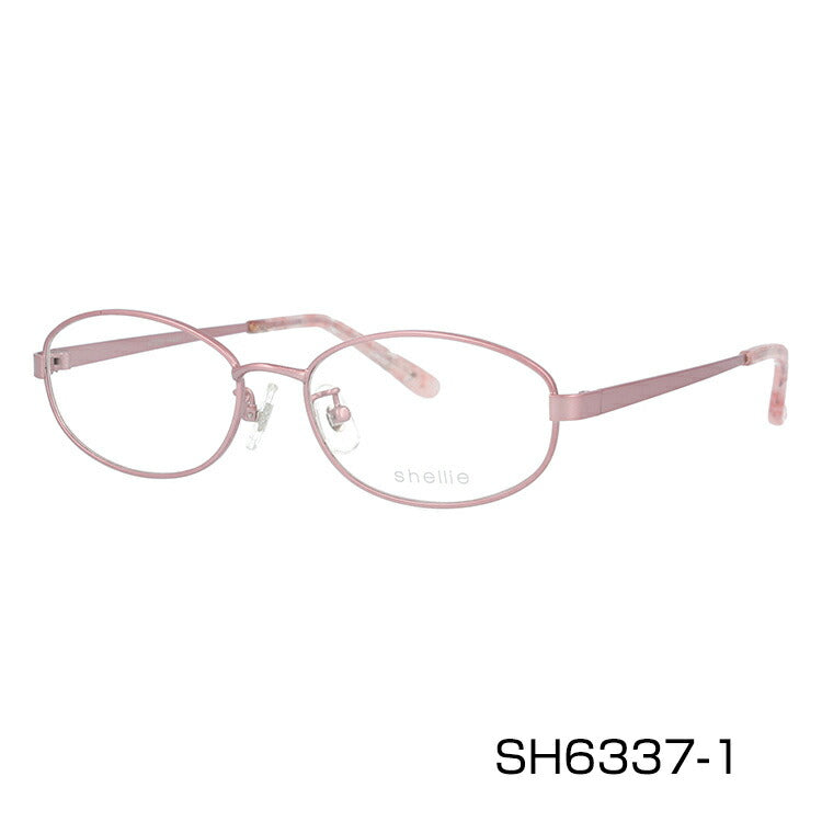 メガネ 眼鏡 度付き 度なし おしゃれ shellie シェリー SH 6337 全3色 52サイズ オーバル型 レディース 女性 UVカット 紫外線 ブランド サングラス 伊達 ダテ｜老眼鏡・PCレンズ・カラーレンズ・遠近両用対応可能 ラッピング無料