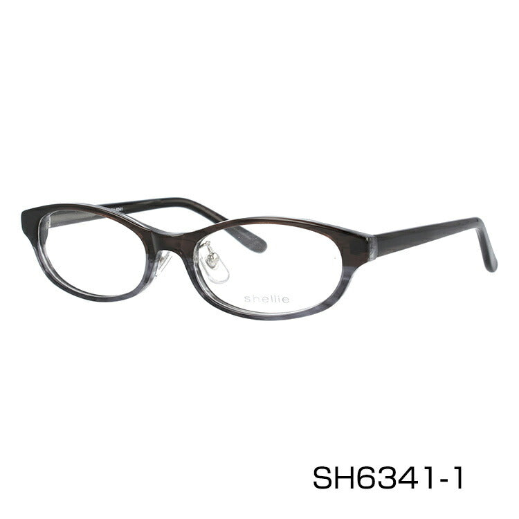 メガネ 眼鏡 度付き 度なし おしゃれ shellie シェリー SH 6341 全3色 51サイズ オーバル型 レディース 女性 UVカット 紫外線 ブランド サングラス 伊達 ダテ｜老眼鏡・PCレンズ・カラーレンズ・遠近両用対応可能 ラッピング無料