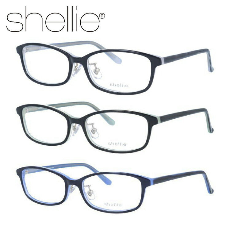 シェリー メガネ 眼鏡 フレーム 度付き 伊達 カラーレンズ メンズ レディース shellie ブランド SH 6365 53 スクエア | 老眼鏡 PCレンズ ブルーライトカット 遠近両用 対応可能 紫外線 対策 おすすめ 人気 プレゼント
