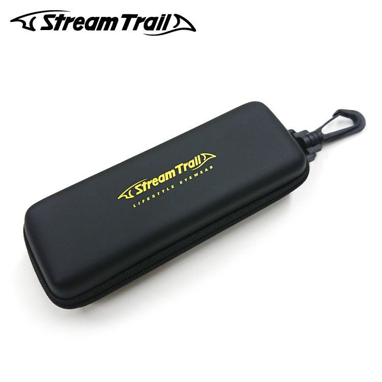 ストリームトレイル サングラス メガネ ケース セミハード カラビナ フック付き Stream Trail STC 001-1 めがね 眼鏡 アウトドア スポーツ 釣り