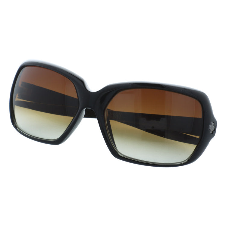 【訳あり】スパイ サングラス アジアンフィット SPY DYNASTY Shiny Black/Brown Fade 62サイズ バタフライ型 アウトレット品 ユニセックス メンズ レディース