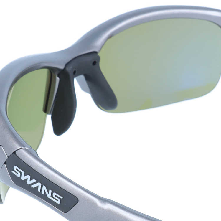 【選べる3色 度付きカラーレンズ】【国内正規品】スワンズ サングラス SWANS SPB-0168 GMR 60サイズ アジアンフィット 日本製 スポーツ ゴルフ 釣り ランニング トレーニング 野球 ドライブ スポーツメガネ グレー/ブラウン/グリーン ミラーレンズ対応可
