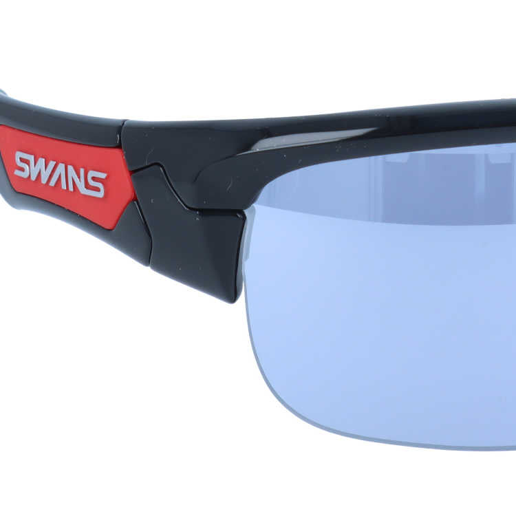 スワンズ サングラス ミラーレンズ アジアンフィット SWANS SPB-0714 BK 60サイズ 国内正規品 スポーツ ユニセックス メンズ レディース 日本製［ハイカーブレンズ対応/スポーツ］