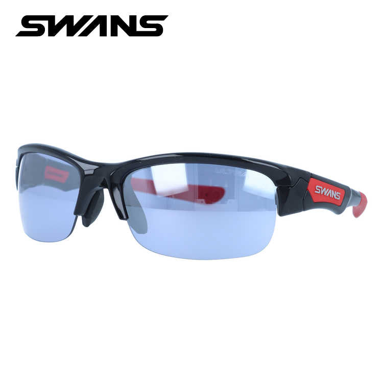 スワンズ サングラス ミラーレンズ アジアンフィット SWANS SPB-0714 BK 60サイズ 国内正規品 スポーツ ユニセックス メンズ レディース 日本製［ハイカーブレンズ対応/スポーツ］