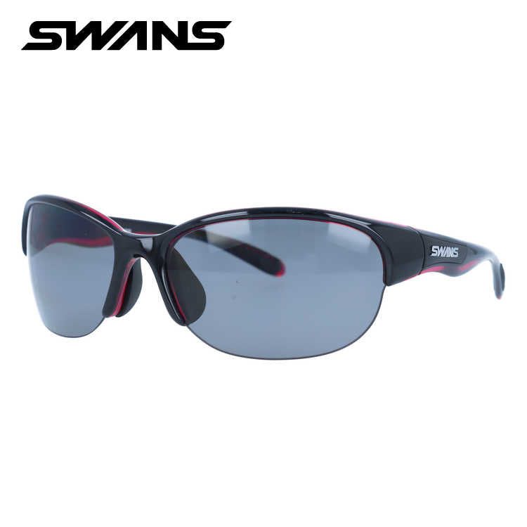 スワンズ サングラス 偏光サングラス アジアンフィット SWANS LN-0051 BK/P 60サイズ 国内正規品 スポーツ ユニセックス メンズ レディース 日本製［ハイカーブレンズ対応/スポーツ］