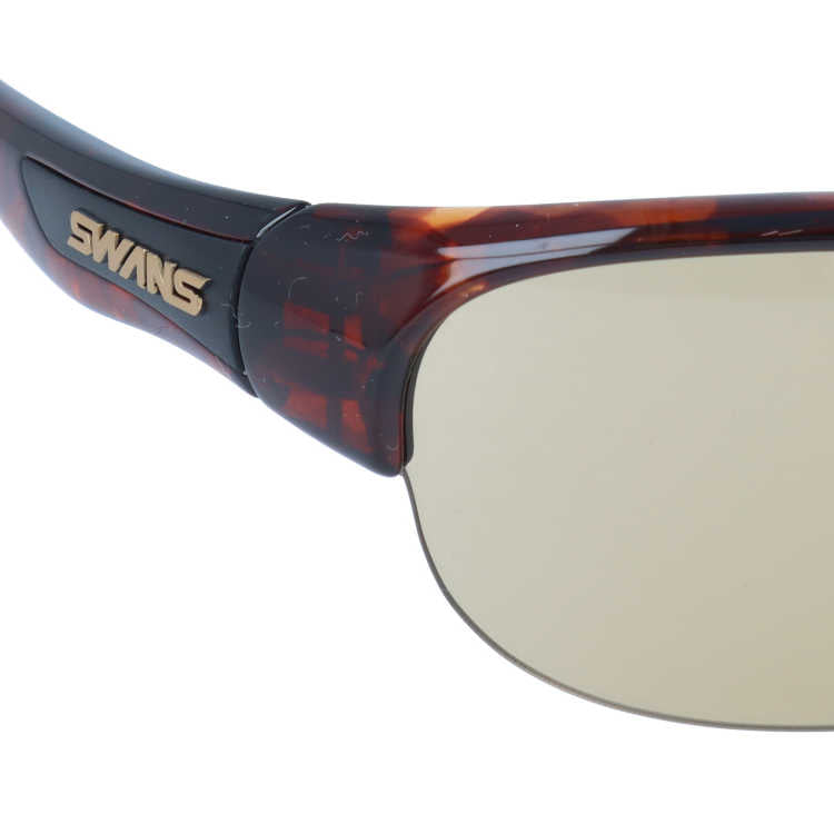 スワンズ サングラス サングラス アジアンフィット SWANS LN-0005 DMBR 60サイズ 国内正規品 スポーツ ユニセックス メンズ レディース 日本製［ハイカーブレンズ対応/スポーツ］