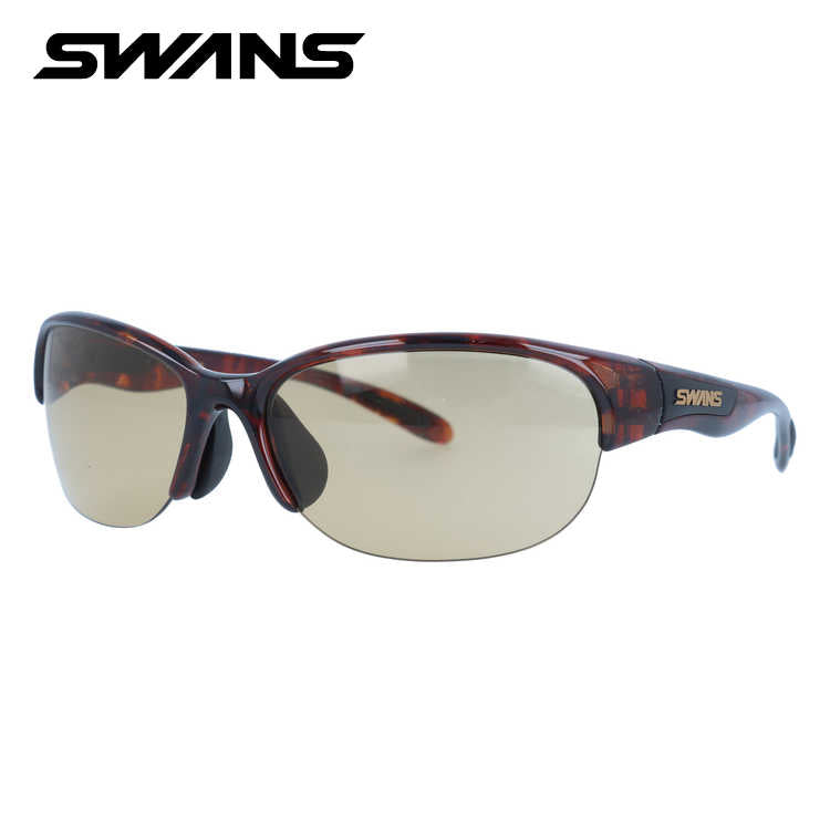 スワンズ サングラス サングラス アジアンフィット SWANS LN-0005 DMBR 60サイズ 国内正規品 スポーツ ユニセックス メンズ レディース 日本製［ハイカーブレンズ対応/スポーツ］