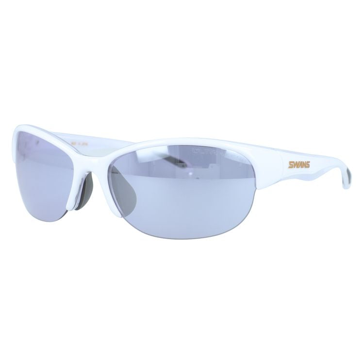 スワンズ サングラス ルナ ミラーレンズ アジアンフィット（フレキシブルノーズパッド） SWANS LUNA LN-0714 CLW 60サイズ スポーツ型 コンパクトモデル ハイカーブ ユニセックス メンズ レディース