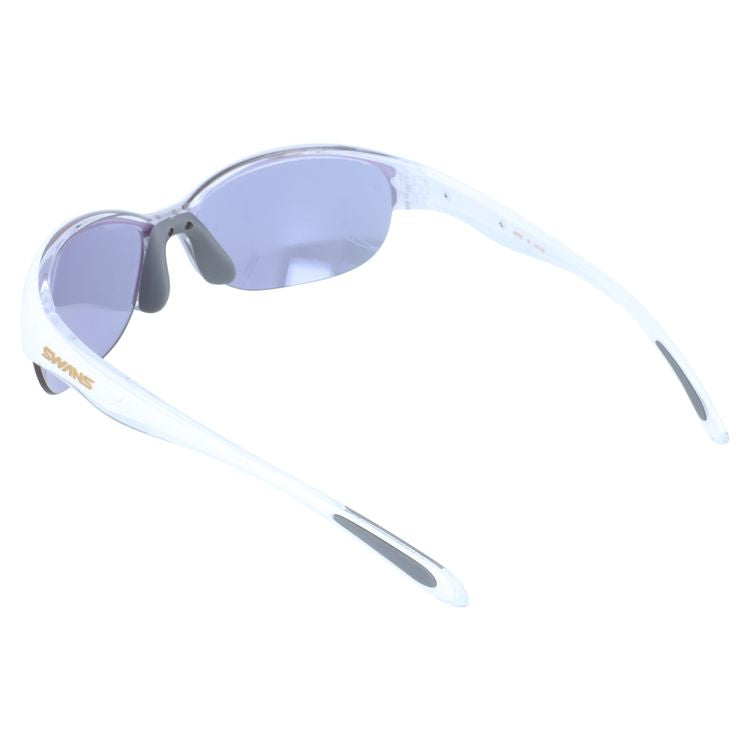 スワンズ サングラス ルナ ミラーレンズ アジアンフィット（フレキシブルノーズパッド） SWANS LUNA LN-0714 CLW 60サイズ スポーツ型 コンパクトモデル ハイカーブ ユニセックス メンズ レディース