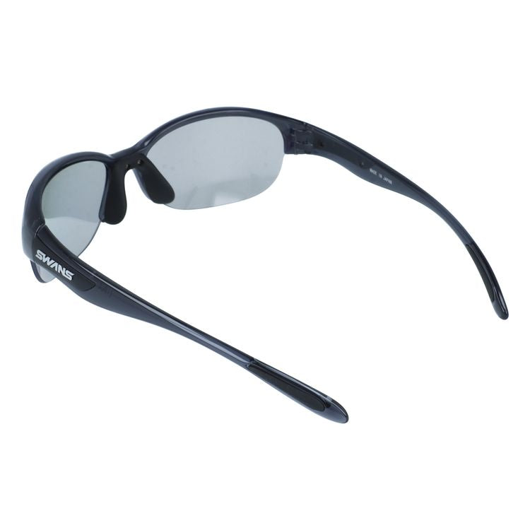 スワンズ サングラス ルナ 偏光サングラス アジアンフィット（フレキシブルノーズパッド） SWANS LUNA LN-0053 CSK 60サイズ スポーツ型 ポラライズド コンパクトモデル ハイカーブ ユニセックス メンズ レディース