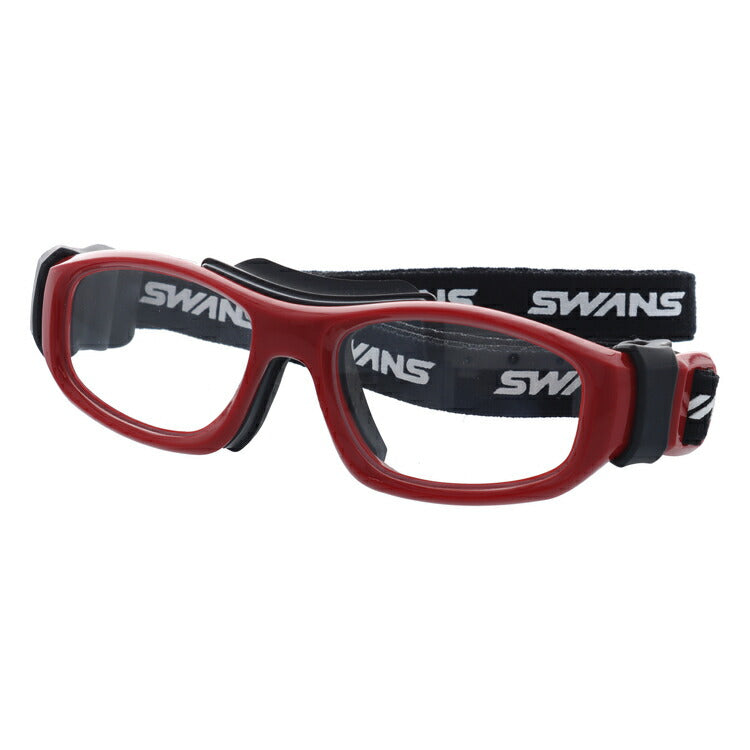 スワンズ メガネフレーム 度付き眼鏡 伊達眼鏡 SWANS FW-001 RED/BLACK 48サイズ スポーツ キッズ ジュニア ユース 子供用 アイガード 日本製 ラッピング無料