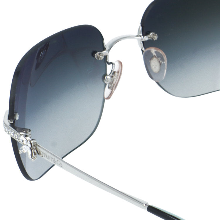 【訳あり】【海外正規品】ティファニー サングラス レギュラーフィット Tiffany & Co. TF3038B 60013C 61サイズ スクエア型 アウトレット品 ベヨネッタ型 ツーポイント ユニセックス メンズ レディース