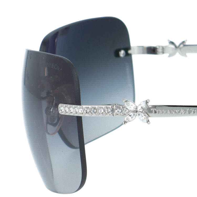 【訳あり】【海外正規品】ティファニー サングラス レギュラーフィット Tiffany & Co. TF3038B 60013C 61サイズ スクエア型 アウトレット品 ベヨネッタ型 ツーポイント ユニセックス メンズ レディース