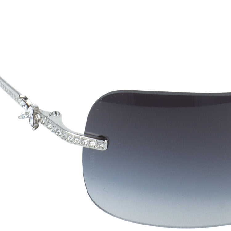 【訳あり】【海外正規品】ティファニー サングラス レギュラーフィット Tiffany & Co. TF3038B 60013C 61サイズ スクエア型 アウトレット品 ベヨネッタ型 ツーポイント ユニセックス メンズ レディース