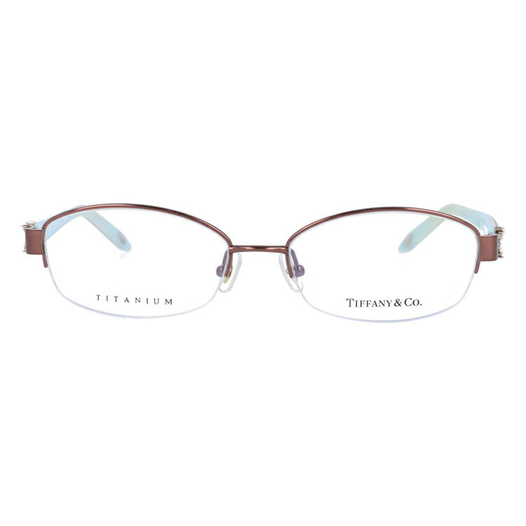 【訳あり・店頭展示品/外箱なし】【国内正規品】ティファニー メガネ フレーム 眼鏡 Tiffany & Co. TF1104BD 6046 53サイズ オーバル型 レディース アイウェア UVカット ギフト対応 ラインストーン 日本製 ラッピング無料