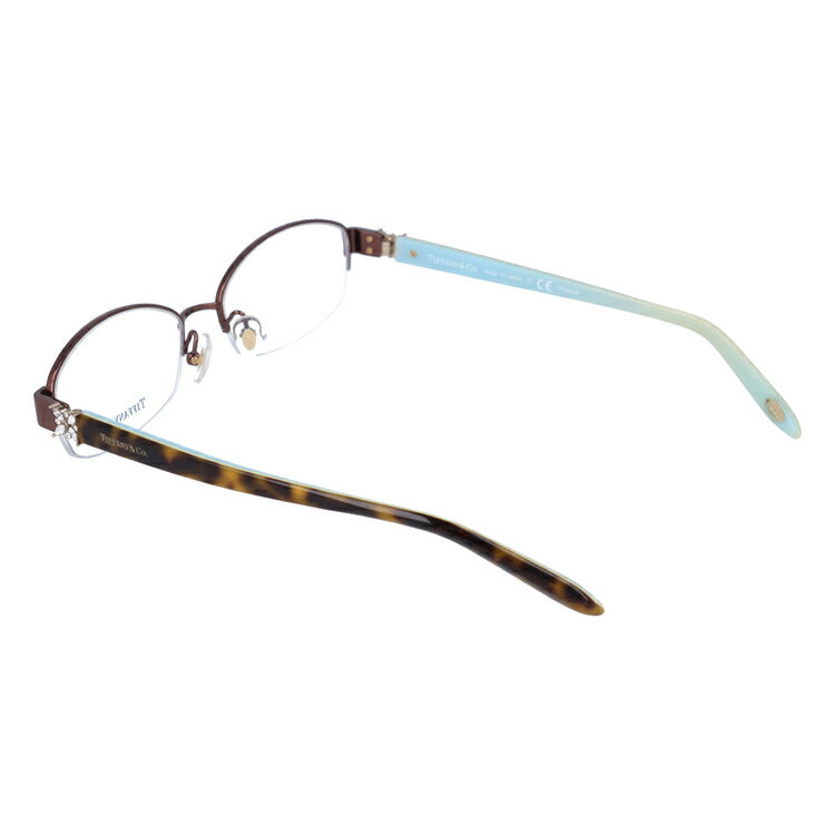 【訳あり・店頭展示品/外箱なし】【国内正規品】ティファニー メガネ フレーム 眼鏡 Tiffany & Co. TF1104BD 6046 53サイズ オーバル型 レディース アイウェア UVカット ギフト対応 ラインストーン 日本製 ラッピング無料