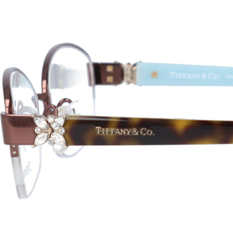 【訳あり・店頭展示品/外箱なし】【国内正規品】ティファニー メガネ フレーム 眼鏡 Tiffany & Co. TF1104BD 6046 53サイズ オーバル型 レディース アイウェア UVカット ギフト対応 ラインストーン 日本製 ラッピング無料