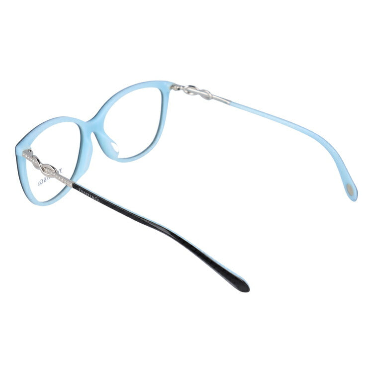 【訳あり・店頭展示品/外箱なし】【国内正規品】ティファニー メガネ フレーム 眼鏡 Tiffany & Co. TF2143BF 8055 55サイズ アジアンフィット バタフライ型 レディース アイウェア UVカット ギフト対応 ラインストーン インフィニティ イタリア製 ラッピング無料