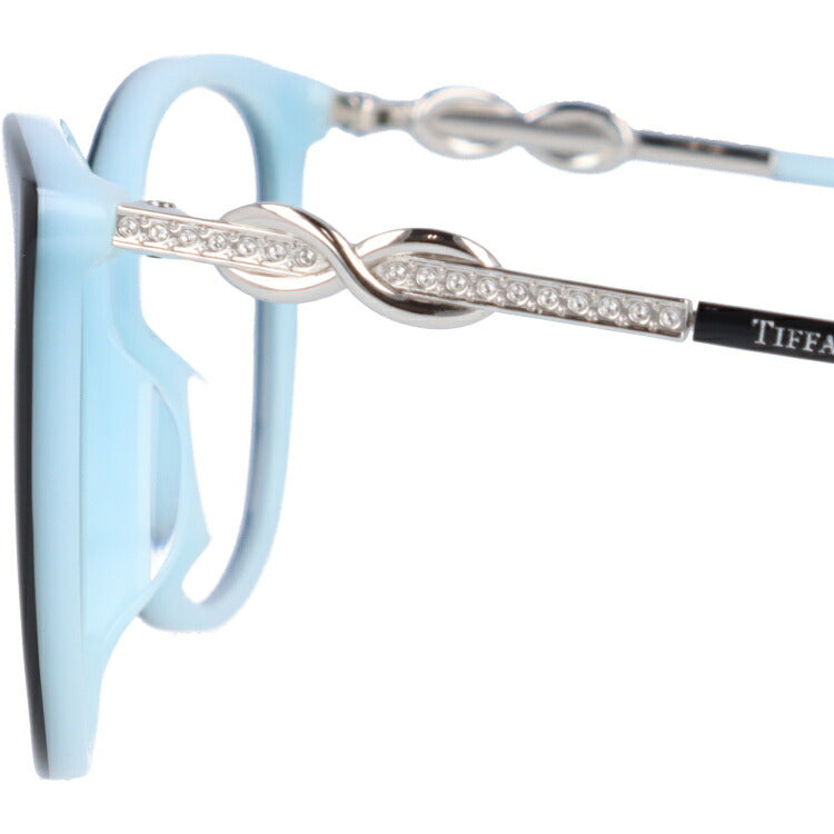 【訳あり・店頭展示品/外箱なし】【国内正規品】ティファニー メガネ フレーム 眼鏡 Tiffany & Co. TF2143BF 8055 55サイズ アジアンフィット バタフライ型 レディース アイウェア UVカット ギフト対応 ラインストーン インフィニティ イタリア製 ラッピング無料
