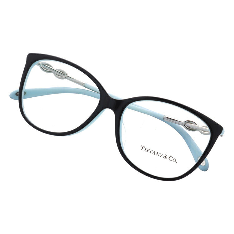 【訳あり・店頭展示品/外箱なし】【国内正規品】ティファニー メガネ フレーム 眼鏡 Tiffany & Co. TF2143BF 8055 55サイズ アジアンフィット バタフライ型 レディース アイウェア UVカット ギフト対応 ラインストーン インフィニティ イタリア製 ラッピング無料
