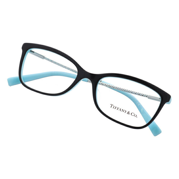 【訳あり・店頭展示品/外箱なし】【国内正規品】ティファニー メガネ フレーム 眼鏡 Tiffany & Co. TF2169F 8055 53サイズ アジアンフィット スクエア型 レディース アイウェア UVカット ギフト対応 イタリア製 ラッピング無料