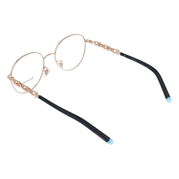 【訳あり・店頭展示品/外箱なし】【国内正規品】 ティファニー メガネフレーム 伊達 アジアンフィット（フルフィット） 調整可能ノーズパッド（クリングス） Tiffany & Co. TF1148D 6162 53サイズ スモールリンク ボストン型 アウトレット品 ユニセックス メンズ レディース