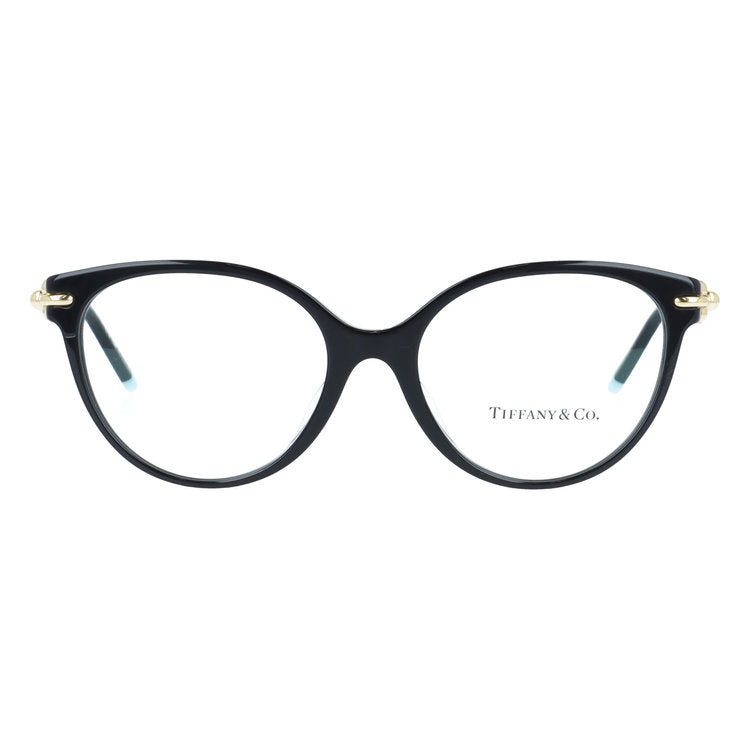 【訳あり・店頭展示品/外箱なし】【国内正規品】 ティファニー メガネフレーム 伊達メガネ アジアンフィット Tiffany & Co. TF2217F 8001 53サイズ スモールリンク フォックス型 アウトレット品 ユニセックス メンズ レディース