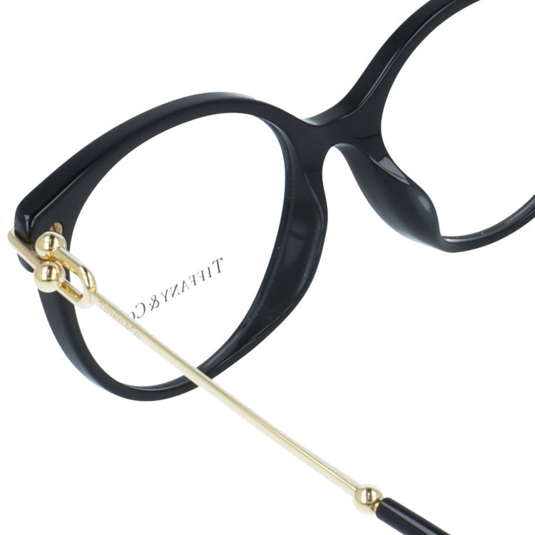 【訳あり・店頭展示品/外箱なし】【国内正規品】 ティファニー メガネフレーム 伊達メガネ アジアンフィット Tiffany & Co. TF2217F 8001 53サイズ スモールリンク フォックス型 アウトレット品 ユニセックス メンズ レディース