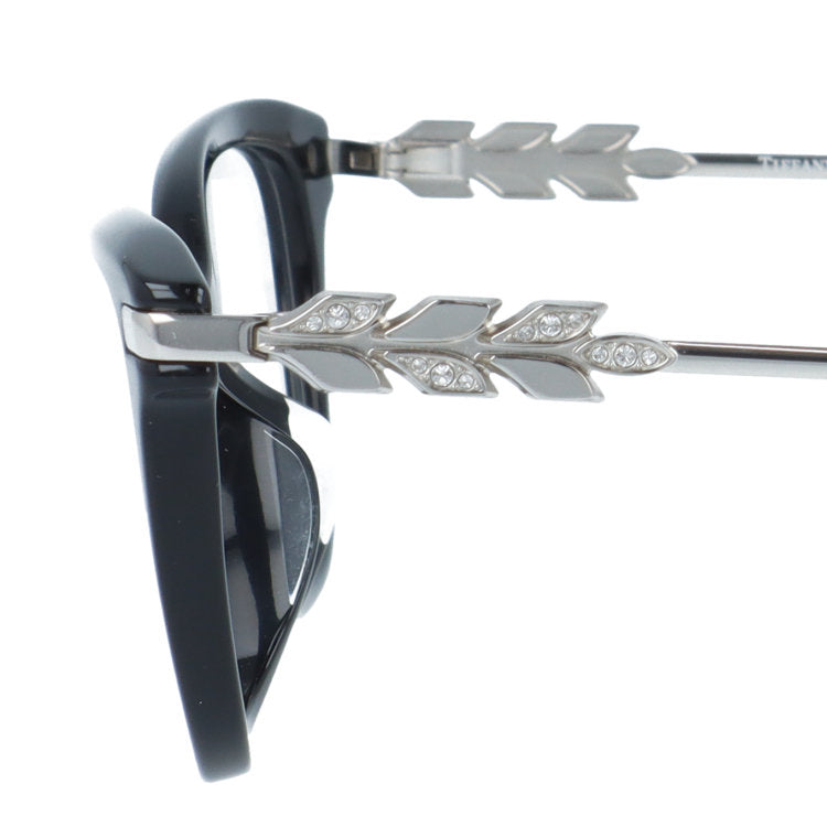 【訳あり・店頭展示品/外箱なし】【国内正規品】 ティファニー メガネフレーム 伊達メガネ アジアンフィット Tiffany & Co. TF2219BF 8001 52サイズ オリーブリーフ フォックス型 スクエア アウトレット品 ユニセックス メンズ レディース