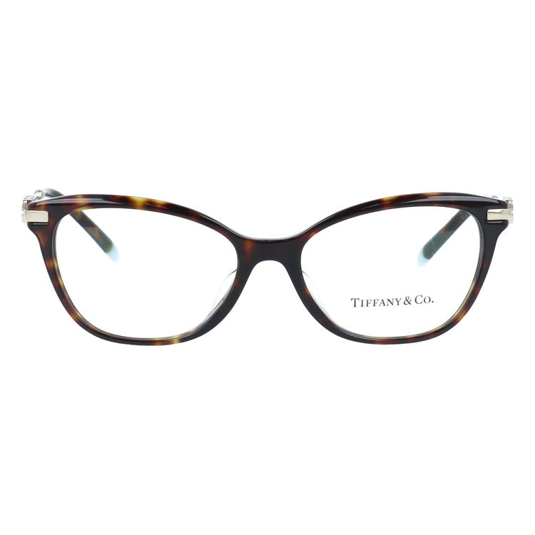 【訳あり・店頭展示品/外箱なし】【国内正規品】 ティファニー メガネフレーム 伊達メガネ アジアンフィット Tiffany & Co. TF2219BF 8015 52サイズ オリーブリーフ フォックス型 スクエア アウトレット品 ユニセックス メンズ レディース