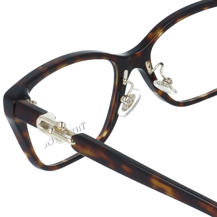 【訳あり・店頭展示品/外箱なし】【国内正規品】 ティファニー メガネフレーム 伊達 アジアンフィット（フルフィット） 調整可能ノーズパッド（クリングス） Tiffany & Co. TF2229F 8015 53サイズ スモールリンク フォックス型 スクエア ユニセックス メンズ レディース