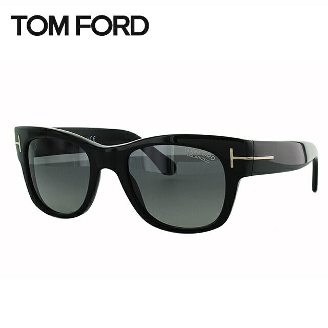 トムフォード 偏光サングラス TOM FORD CARY FT0058 01D 52 （TF0058 01D 52） レギュラーフィット ウェリントン型 釣り ドライブ メンズ レディース UVカット 紫外線 TOMFORD ラッピング無料