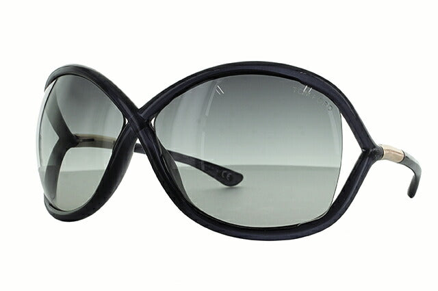 【訳あり】トムフォード サングラス TOM FORD WHITNEY FT0009 0B5 64 （TF0009 0B5 64） レギュラーフィット バタフライ型 メンズ レディース UVカット 紫外線 TOMFORD ラッピング無料