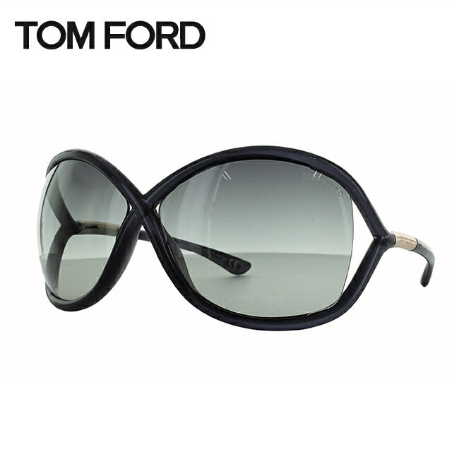 【訳あり】トムフォード サングラス TOM FORD WHITNEY FT0009 0B5 64 （TF0009 0B5 64） レギュラーフィット バタフライ型 メンズ レディース UVカット 紫外線 TOMFORD ラッピング無料