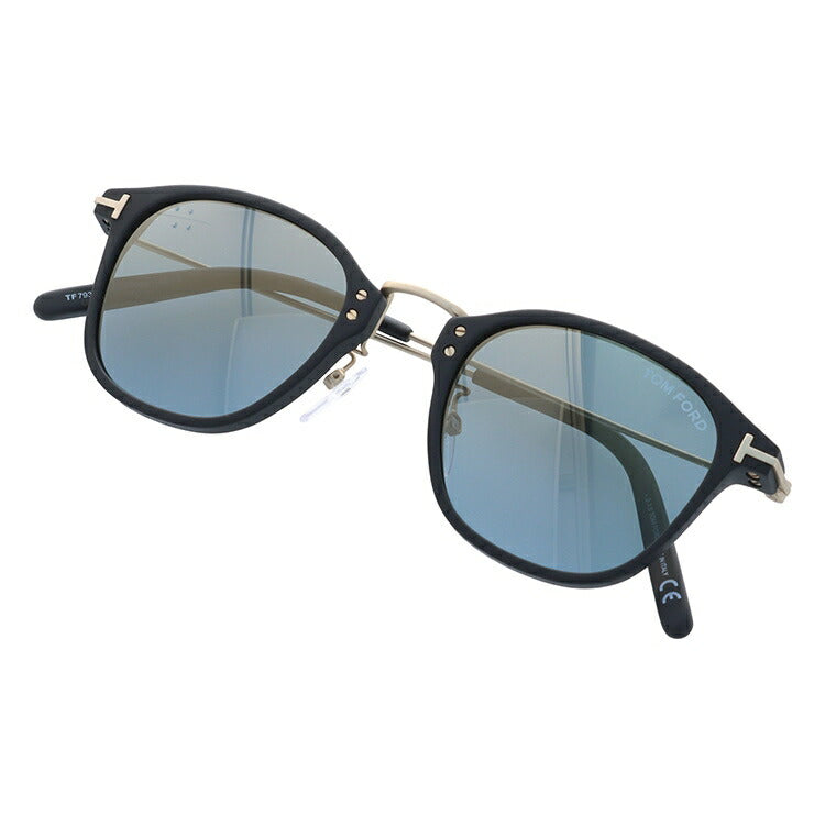 トムフォード サングラス TOM FORD ミラーレンズ FT0793D 02X 47 （TF0793D 02X 47） 調整可能ノーズパッド ウェリントン型 メンズ レディース UVカット 紫外線 TOMFORD ラッピング無料