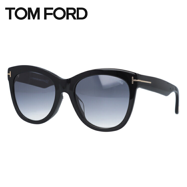 【訳あり】トムフォード サングラス ウォレス アジアンフィット TOM FORD Wallace TF0870F（FT0870F）01B 57サイズ バタフライ ユニセックス メンズ レディース