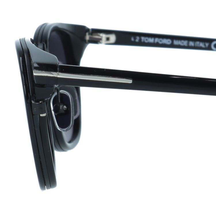 【訳あり】トムフォード サングラス アジアンフィット TOM FORD FT0963-D 01A 52サイズ スクエア型 ユニセックス メンズ レディース