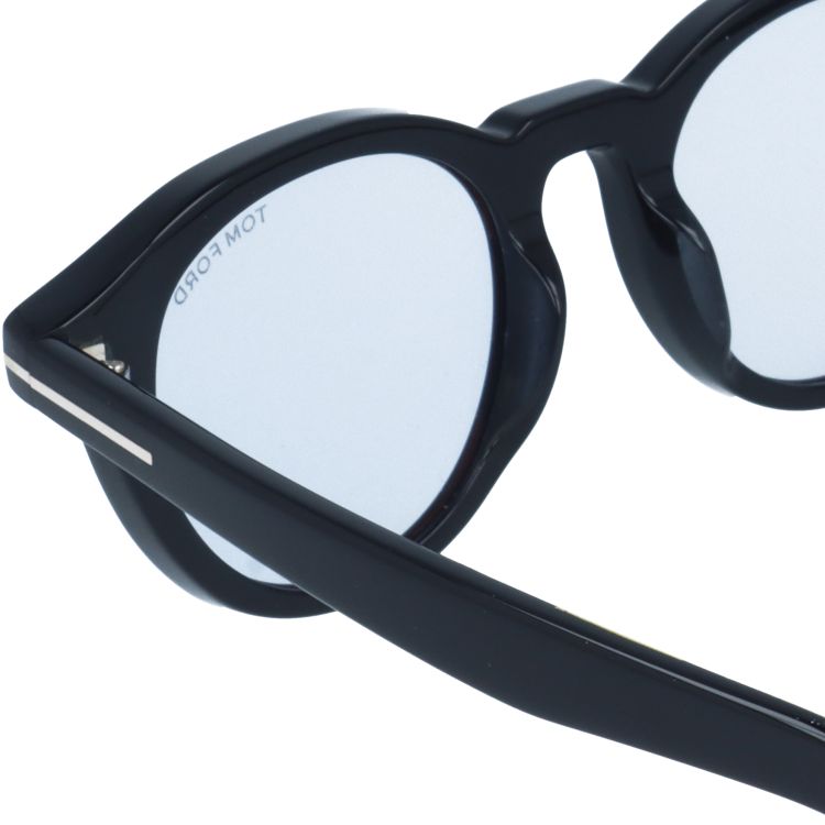 【訳あり】トムフォード サングラス アジアンフィット TOM FORD FT1123-D 01A 49サイズ （FT1123-D） ボストン型 ユニセックス メンズ レディース