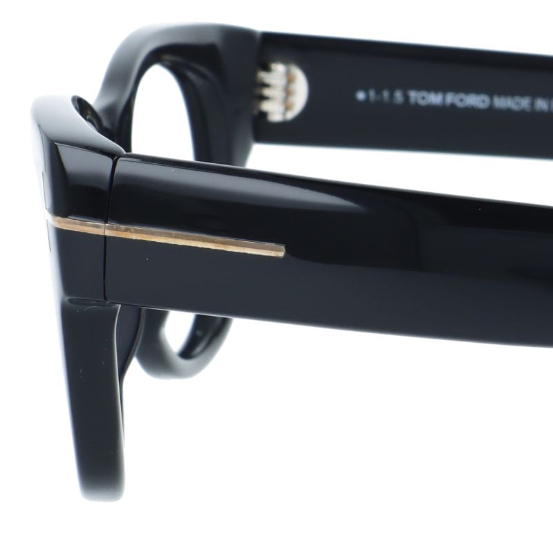 【訳あり・フレームのみ】トムフォード フレームのみ レギュラーフィット TOM FORD FT0058 01D 52サイズ（TF58 01D 52） ウェリントン型 アウトレット品 ユニセックス メンズ レディース