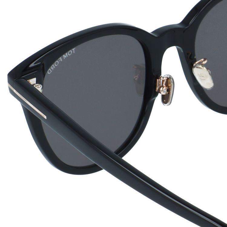 トムフォード サングラス エコ アジアンフィット（フルフィット） 調整可能ノーズパッド（クリングス） TOM FORD ECO FT1133-K 01A 55サイズ （TF1133K 01A 55） ウェリントン型 コリアンフィット ビッグシェイプ ユニセックス メンズ レディース サステナブル素材フレーム